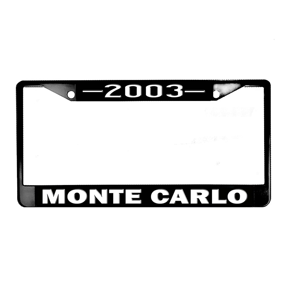 LPF-091 License Plate Frame - Monte Carlo 1970 -2007 Classic Car