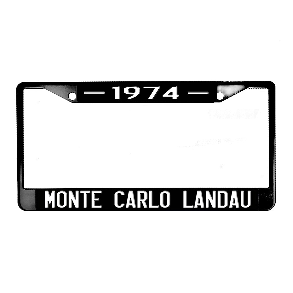LPF-094 License Plate Frame - Monte Carlo Landau 1973 -1975 Classic Car