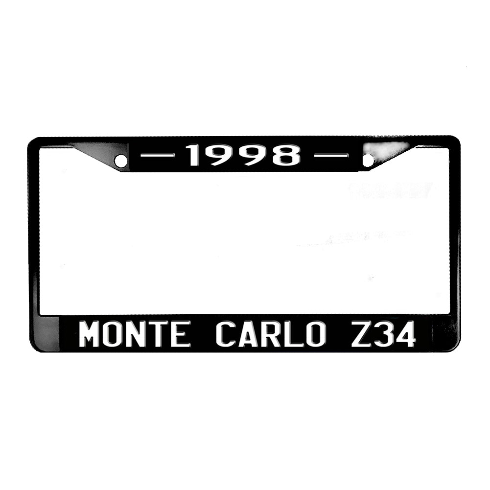 LPF-096 License Plate Frame - Monte Carlo Z-34 1995-1999 Classic Car