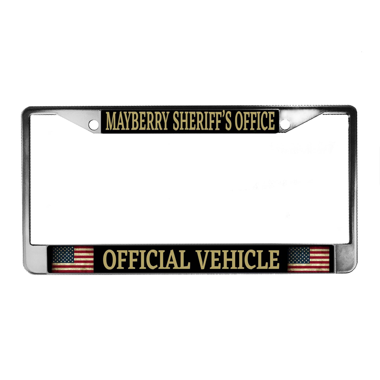 LPF-111 Mayberry Sheriff's Office Official Vehicle License Plate Frame