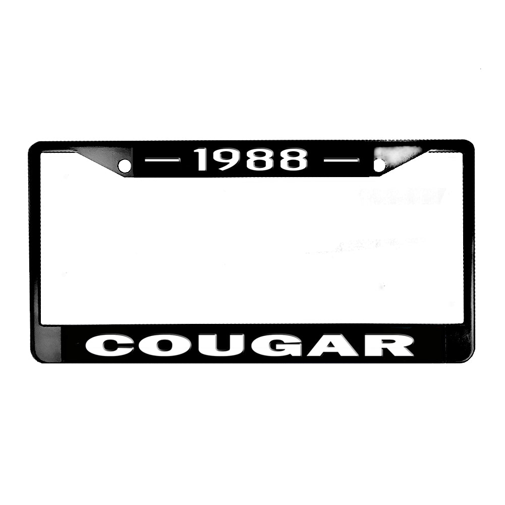 LPF-115 License Plate Frame - Cougar 1967-2002 Mercury Cougar