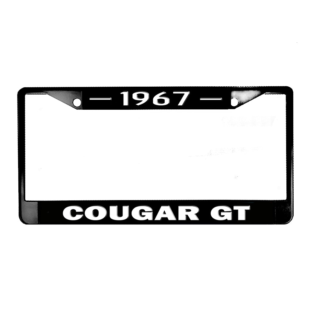 LPF-117 License Plate Frame - Cougar GT 1967-1968 Mercury Cougar