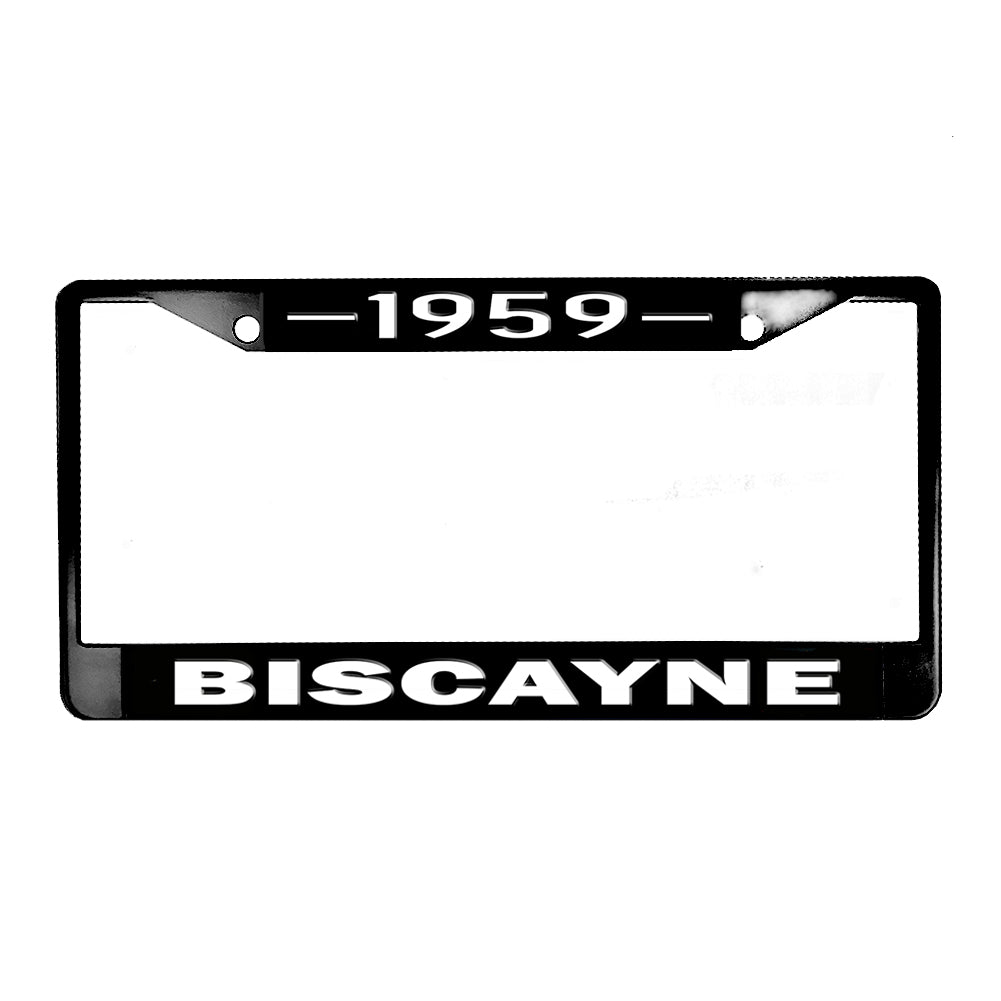LPF-120 License Plate Frame - Biscayne 1958-1975 Chevrolet Biscayne