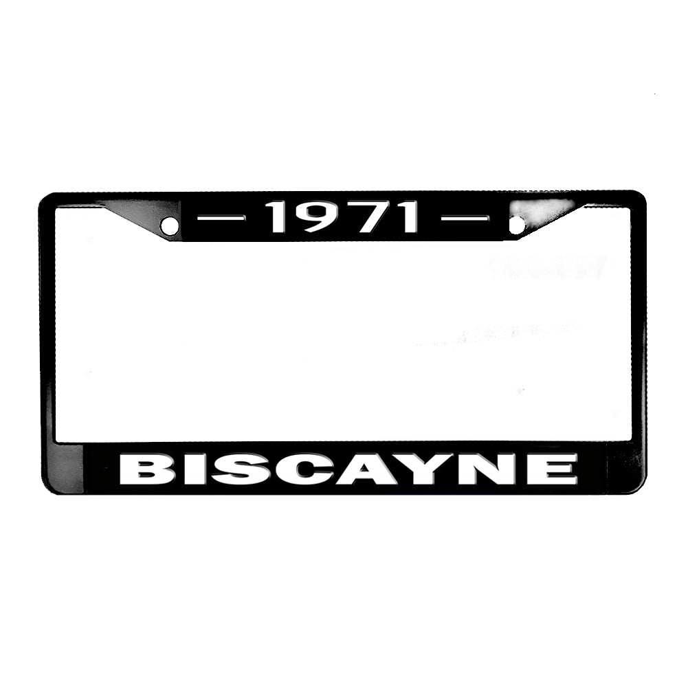 LPF-120 License Plate Frame - Biscayne 1958-1975 Chevrolet Biscayne