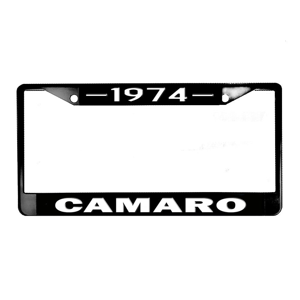 LPF-124 License Plate Frame - Camaro 1967-2024 Chevrolet Camaro