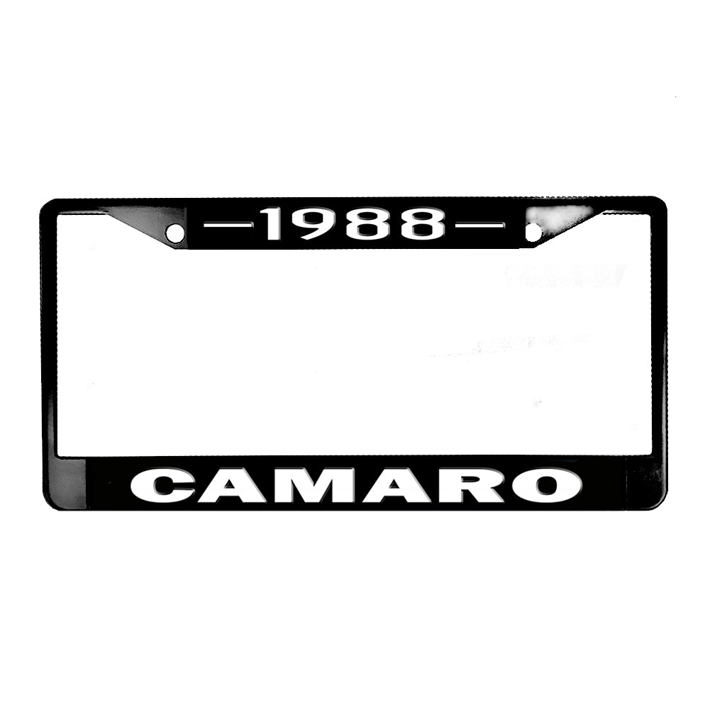 LPF-124 License Plate Frame - Camaro 1967-2024 Chevrolet Camaro