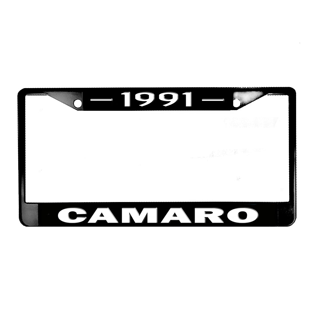 LPF-124 License Plate Frame - Camaro 1967-2024 Chevrolet Camaro