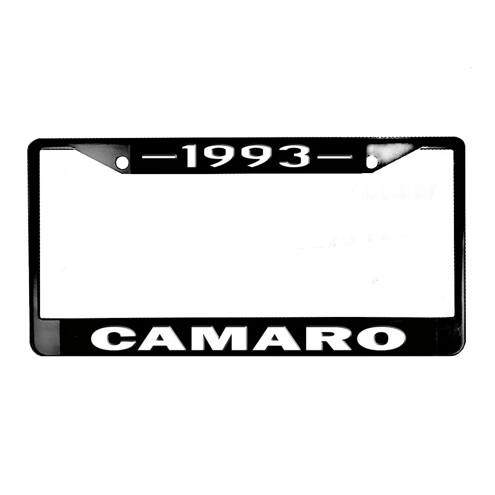 LPF-124 License Plate Frame - Camaro 1967-2024 Chevrolet Camaro