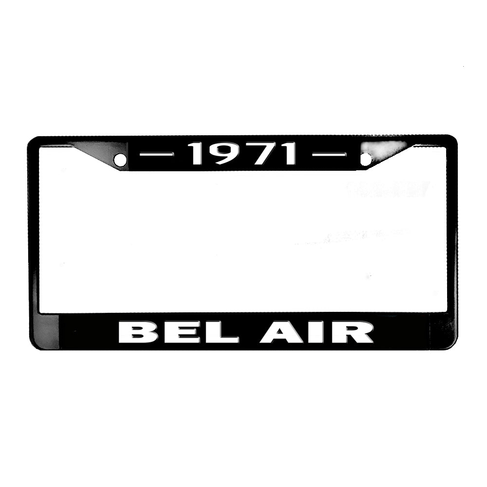 LPF-132 License Plate Frame - Bel Air 1950-1981 Bel Air Classic Car