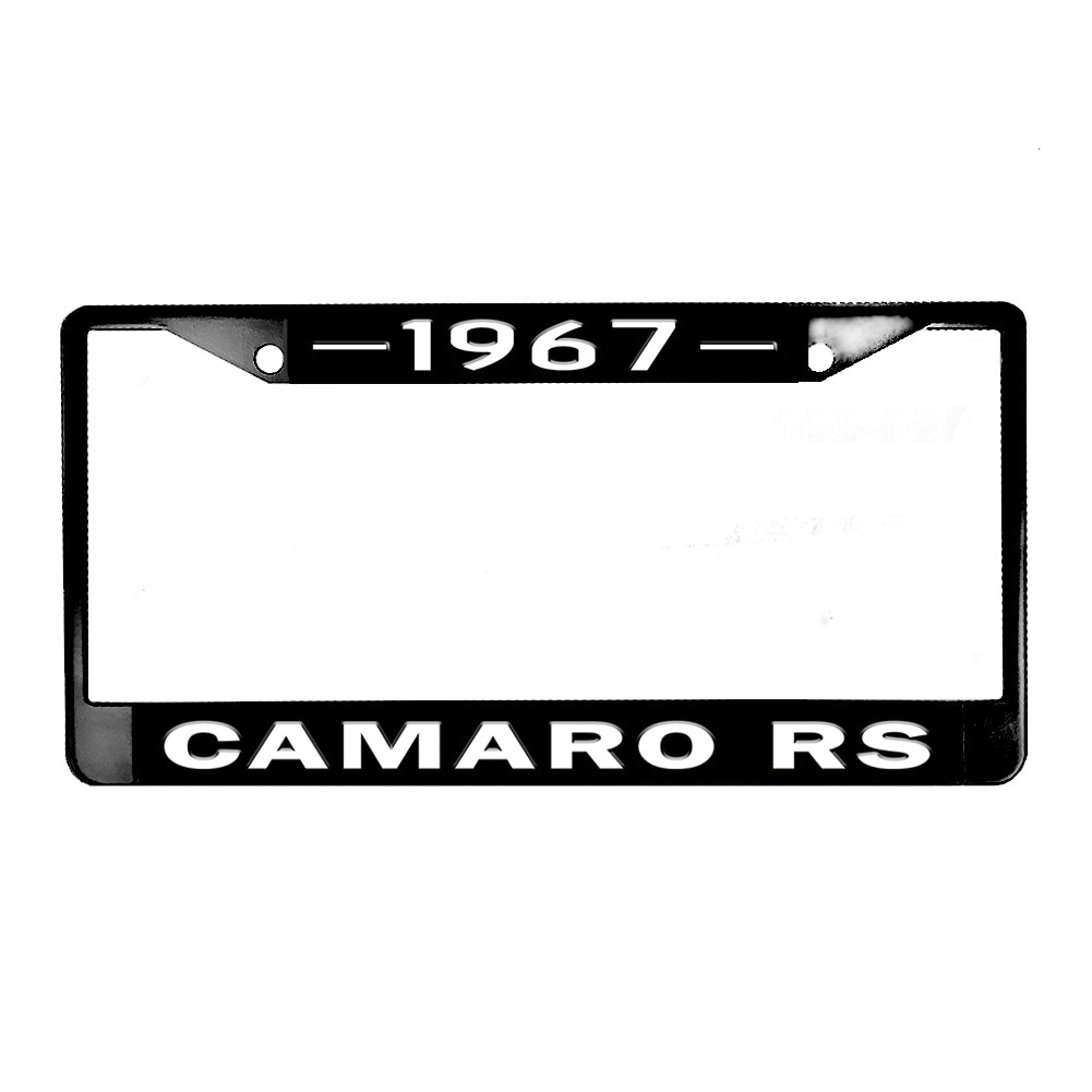 LPF-135 License Plate Frame - Camaro RS 1967-2024 Chevrolet Camaro RS