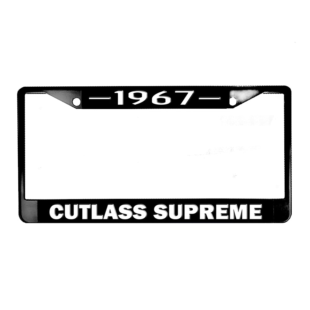 LPF-151 License Plate Frame - Oldsmobile 1966-1997 Oldsmobile Cutlass Supreme