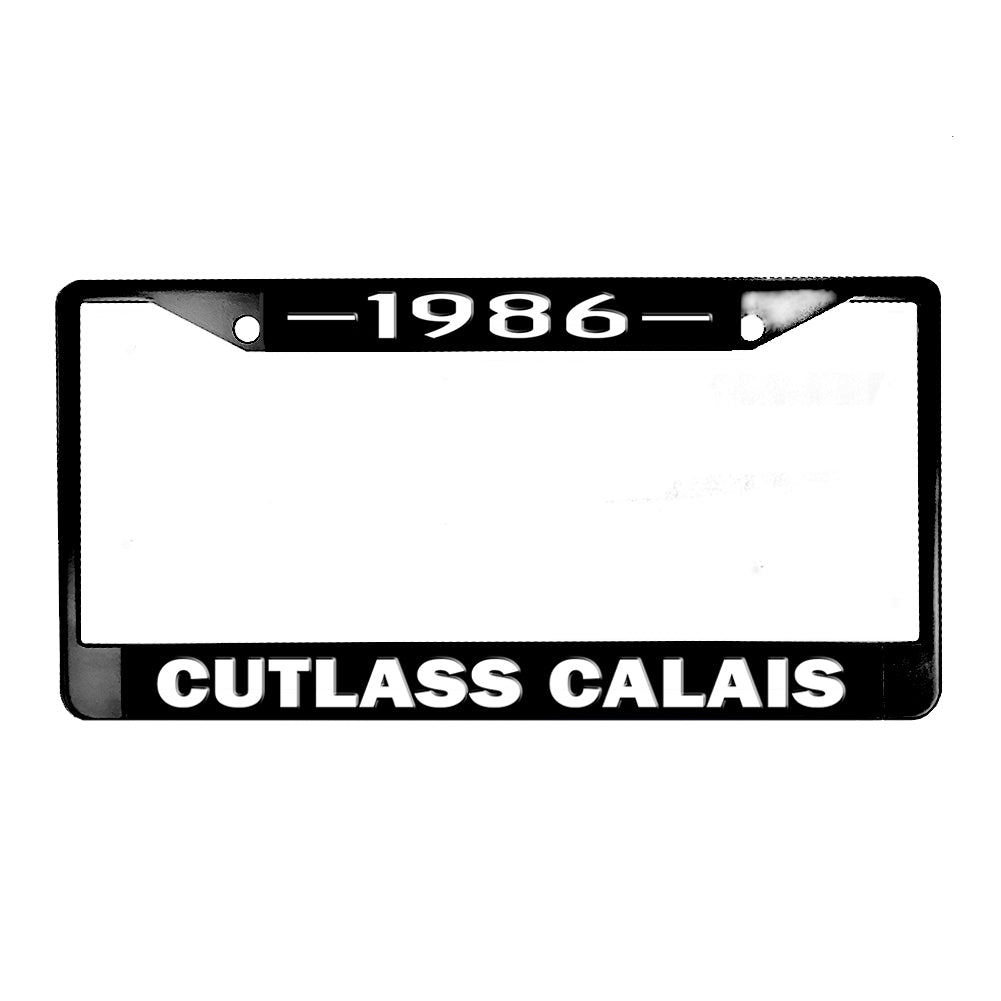 LPF-157 License Plate Frame - Oldsmobile 1985-1991 Oldsmobile Cutlass Calais