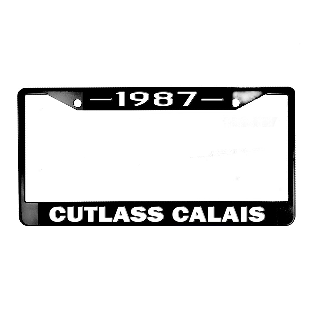 LPF-157 License Plate Frame - Oldsmobile 1985-1991 Oldsmobile Cutlass Calais