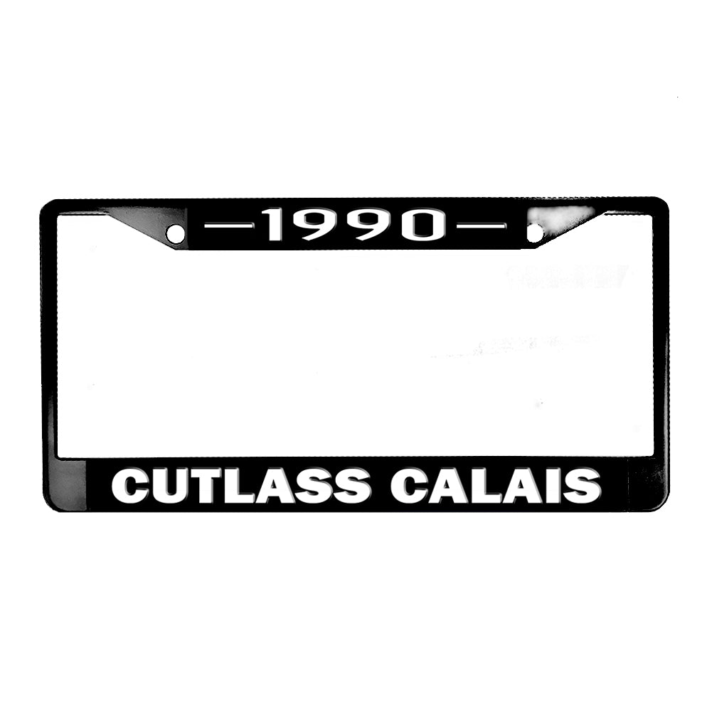 LPF-157 License Plate Frame - Oldsmobile 1985-1991 Oldsmobile Cutlass Calais