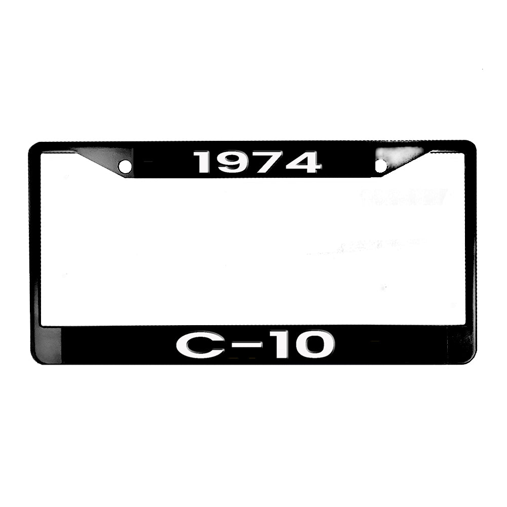 LPF-186 License Plate Frame - Truck 1960-1991 Custom 10 Pick Up
