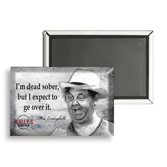 MG-028 Mayberry Otis Dead Sober Metal Magnet