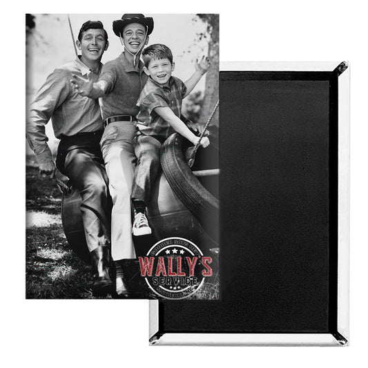 MG-132W- Mayberry Andy Barney Opie On Swing