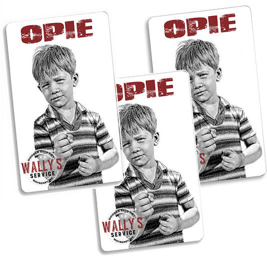 MGA-007 Magnets - Three Pack Mayberry Opie Aluminum Magnets