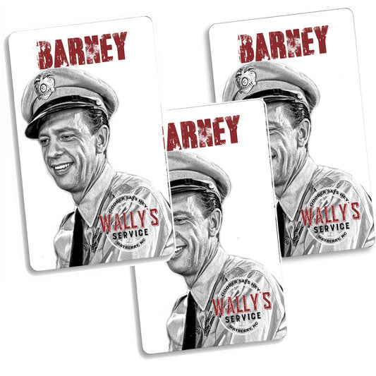 MGA-021 Magnets - Three Pack Mayberry Barney Aluminum Magnets