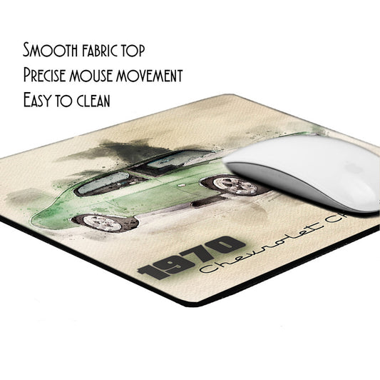 MP-063 Mouse Pad - Chevelle  Muscle Car 1970 Chevrolet Chevelle