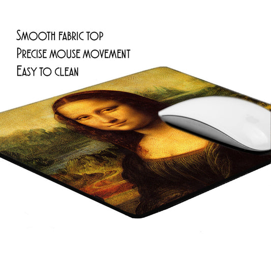 MP-086 Mouse Pad - Artwork  Mona Lisa Classic Art