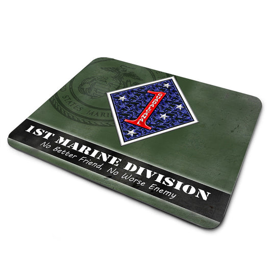 MP-105 Mouse Pad 1st Marine Division Guadal Canal