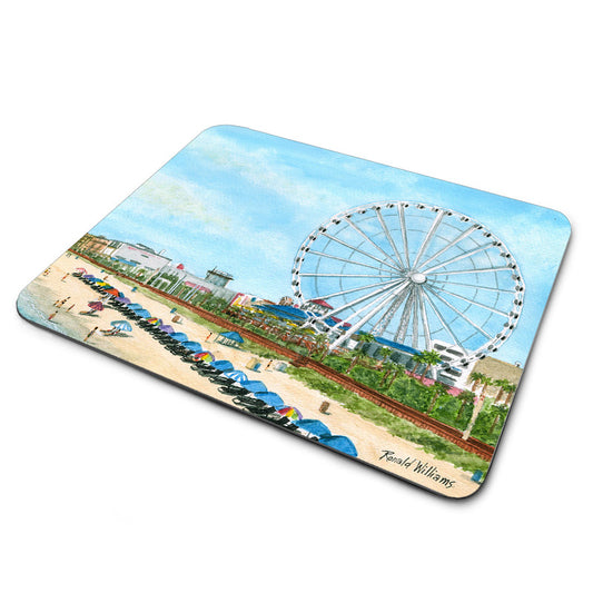 MP-202 Mouse Pad Ron Williams Ferris Wheel In Myrtle Beach