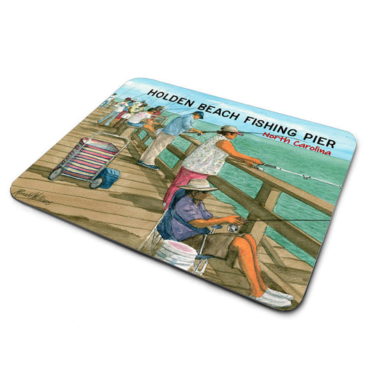 MP-282 Mouse Pad By Ron Williams  Holden Beach NC Pier