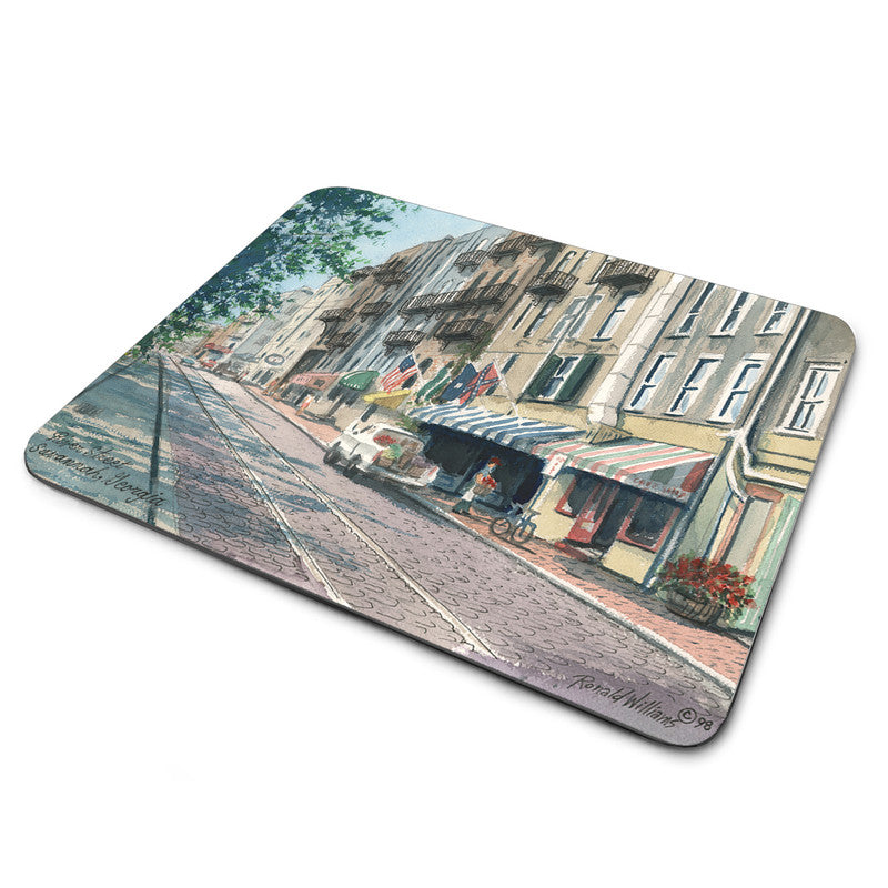 MP-292 Mouse Pad By Ron Williams Savannah Georgia Street