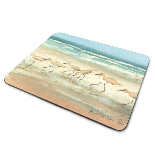 MP-295 Mouse Pad By Ron Williams Sandpipers Near The Surf