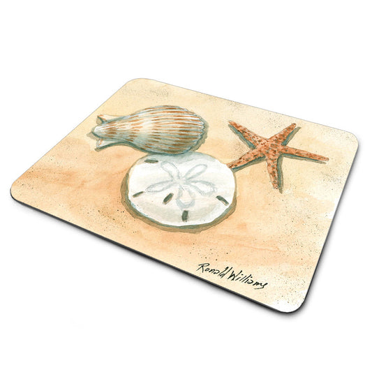 MP-300 Mouse Pad By Ron William Three Seashells