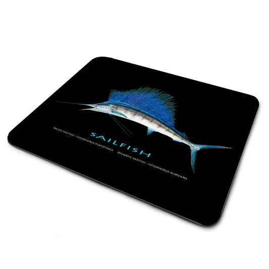 MP-335 Mouse Pad - Deep Sea Fishing Game Fish Sailfish