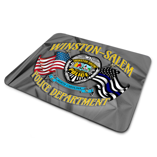MP-337 Mouse Pad - Winston-Salem Police Department Flags