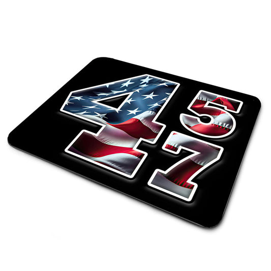 MP-393 Mouse Pad - President Donald Trump 45 and 47 President Of USA