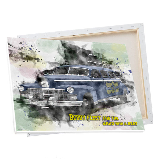 CV-489 Canvas Prints - Mayberry Bobby Fleet The Band With A Beat