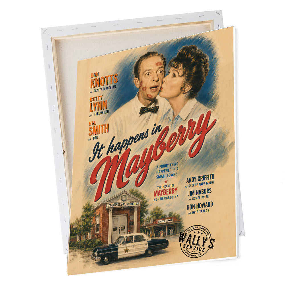 CV-667 Canvas Prints - Mayberry Movie Poster