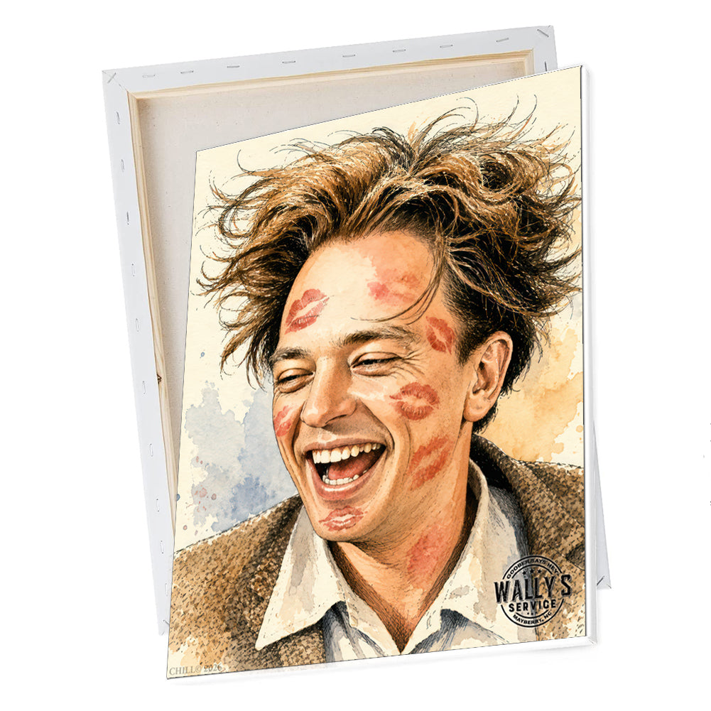 CV-670 Canvas Prints - Mayberry Barney w Lipstick