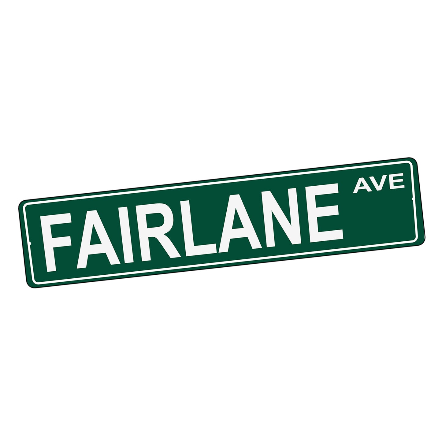 SI-STR-114 Street Sign - Ford Car Model Names