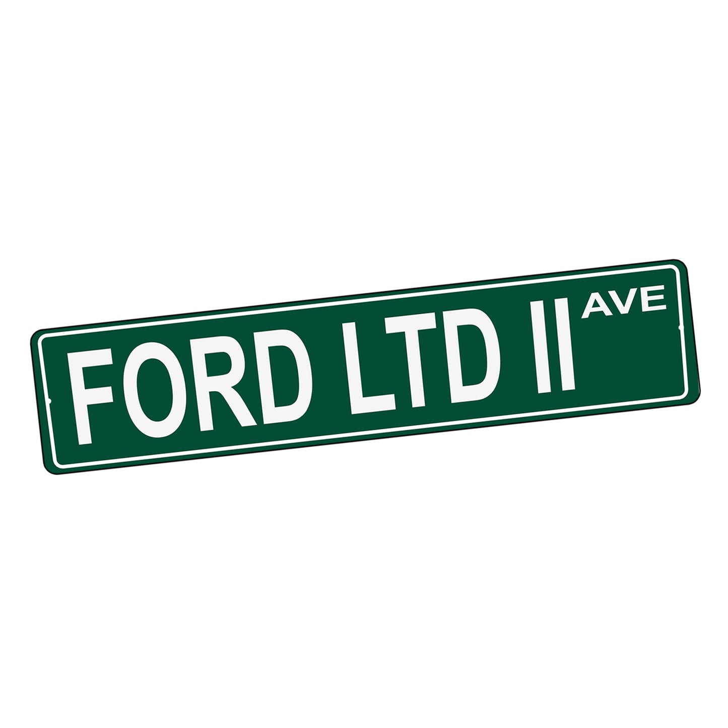 SI-STR-114 Street Sign - Ford Car Model Names