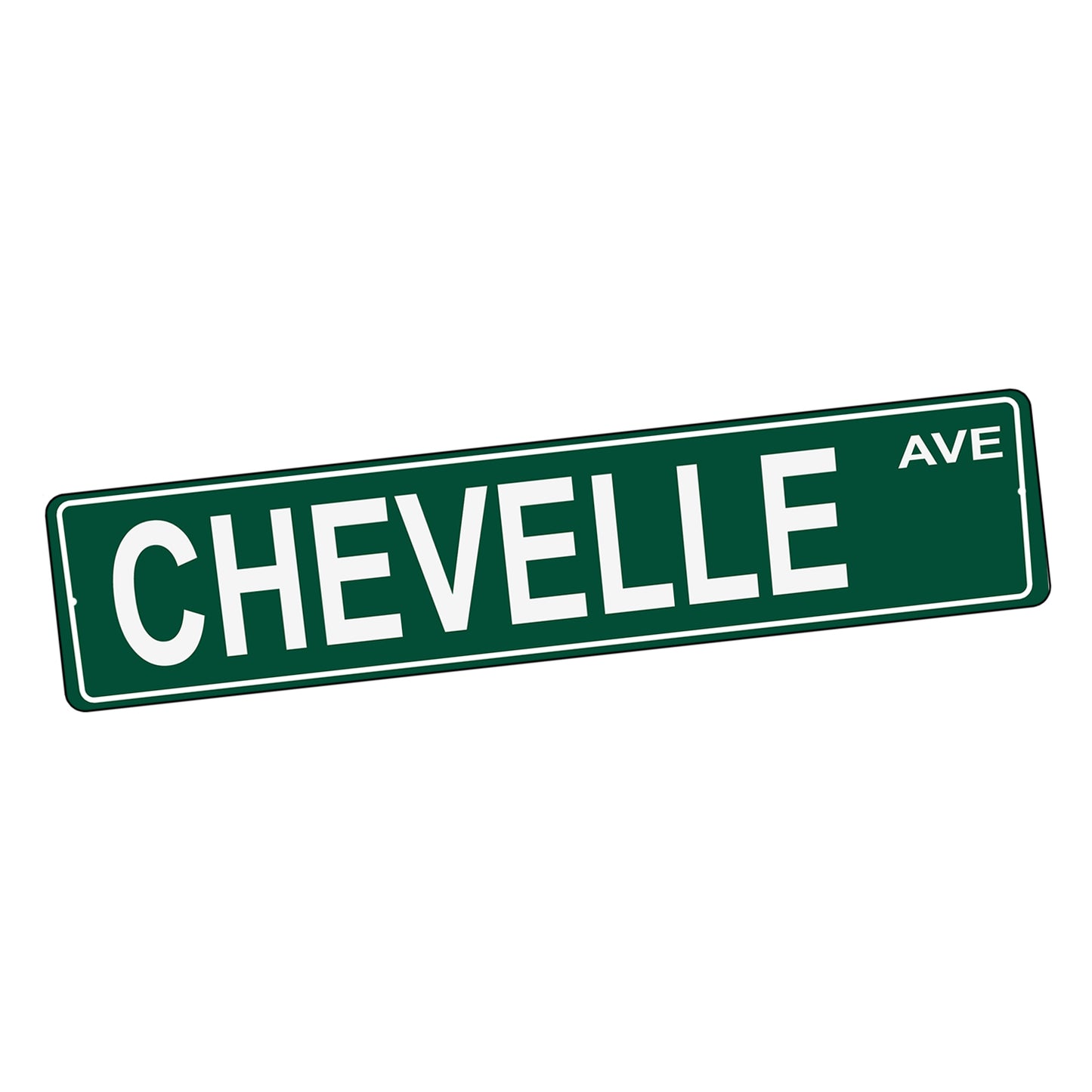 SI-STR-115 Street Sign - Cars Chevrolet Car Model Names