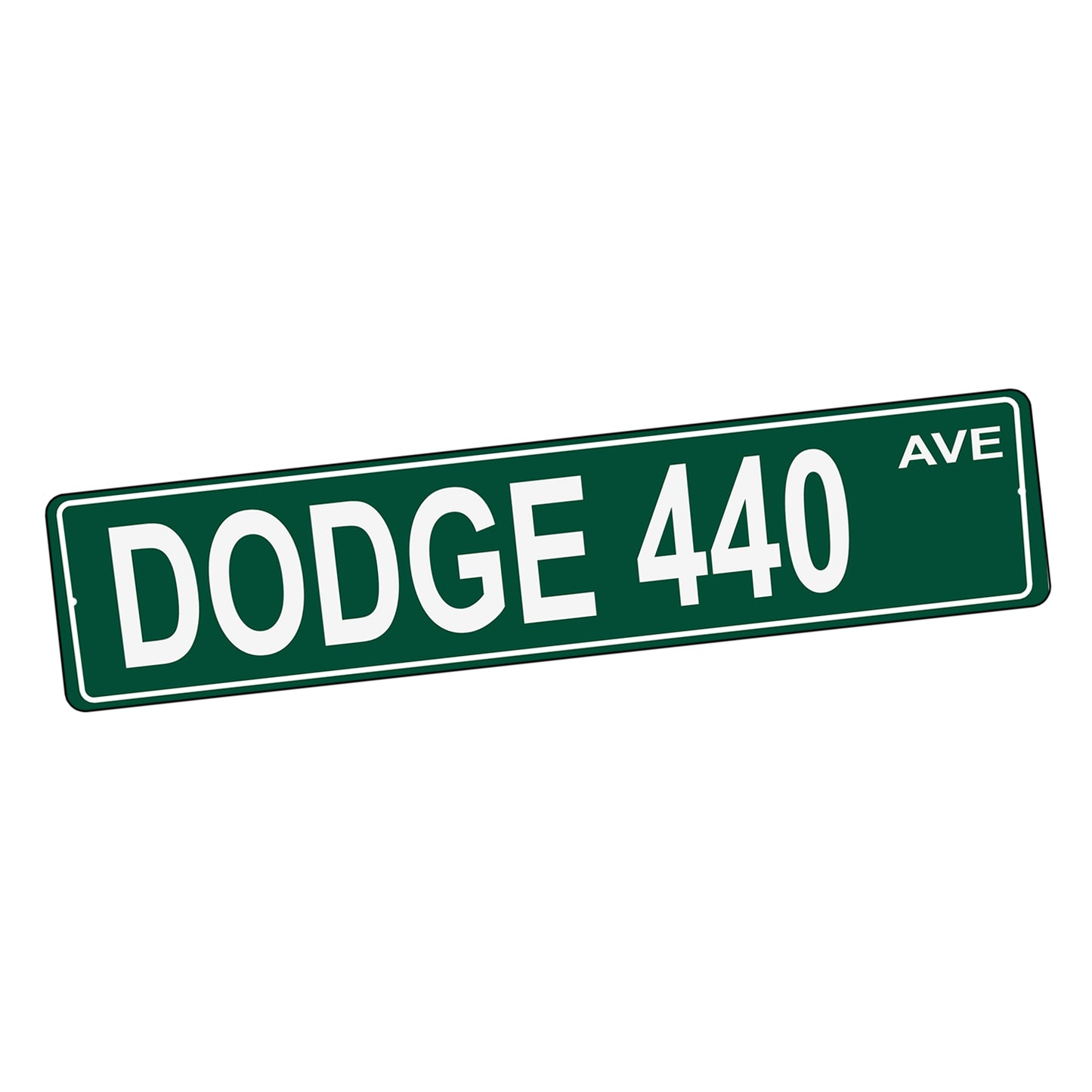 SI-STR-116 Street Sign - Dodge Car Model Names