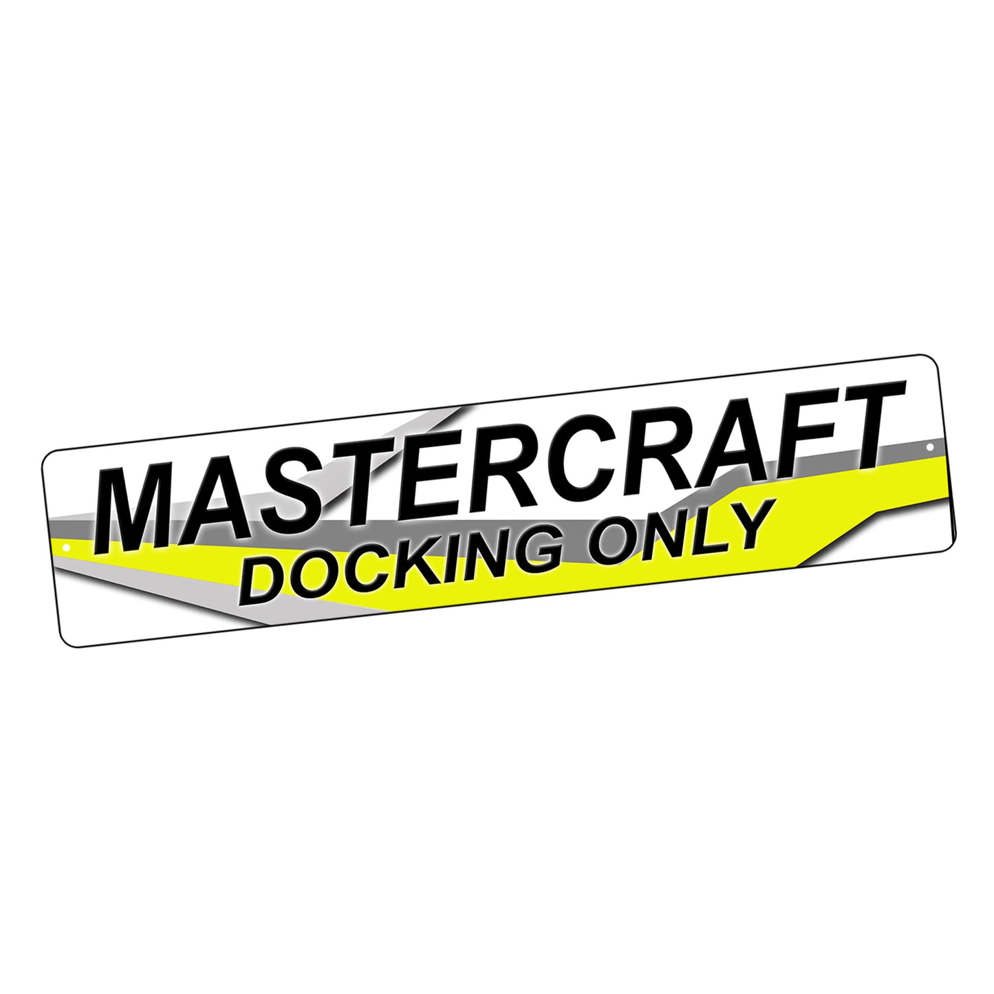 SI-STR-190 Street Sign - Mastercraft Docking Only