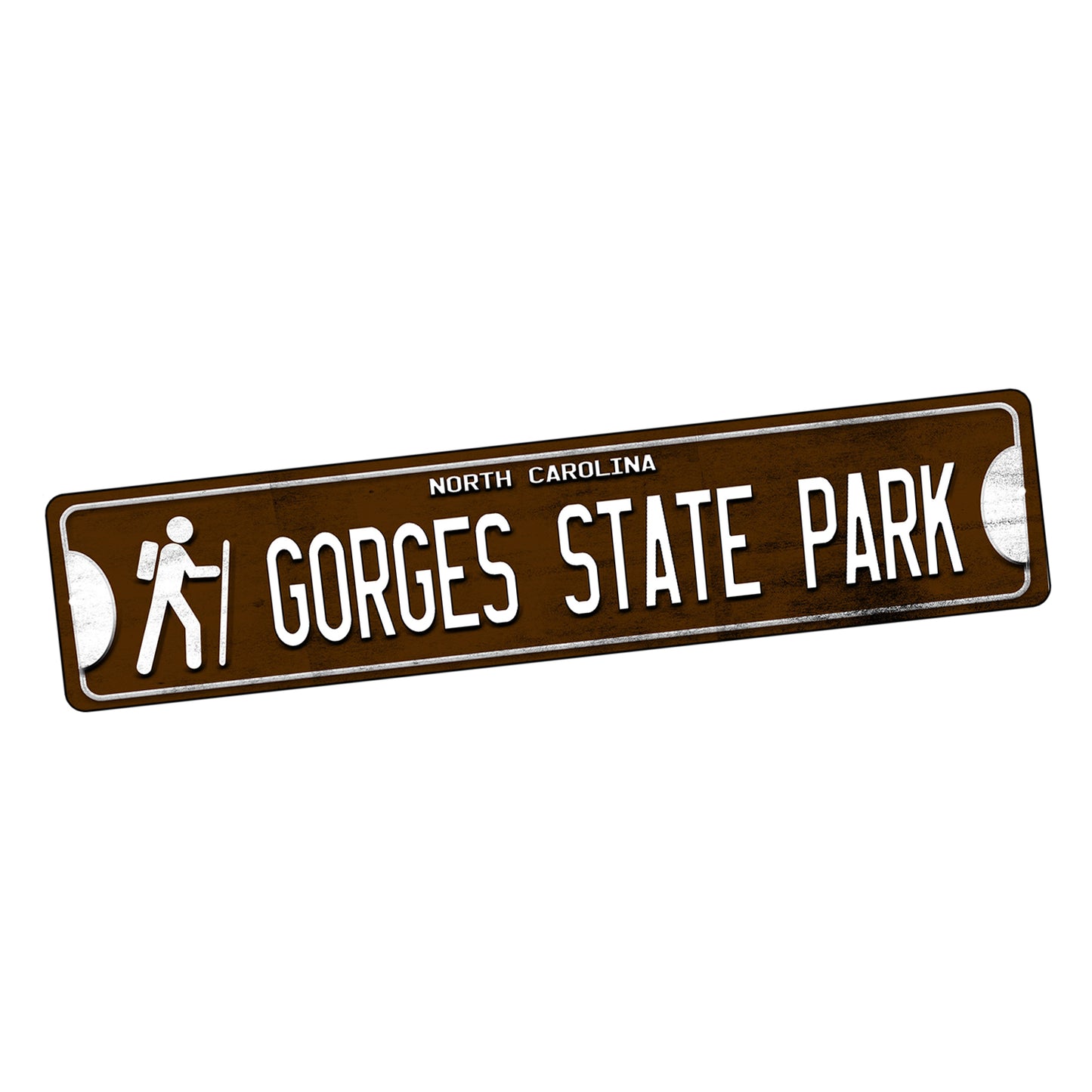 SI-STR-196 Street Sign - Mountains North Carolina State Parks