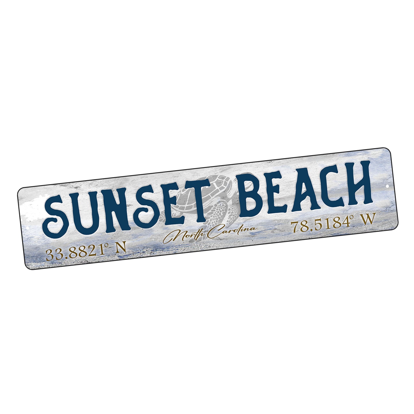 SI-STR-197 Street Sign - North Carolina Beaches, Islands, and Towns
