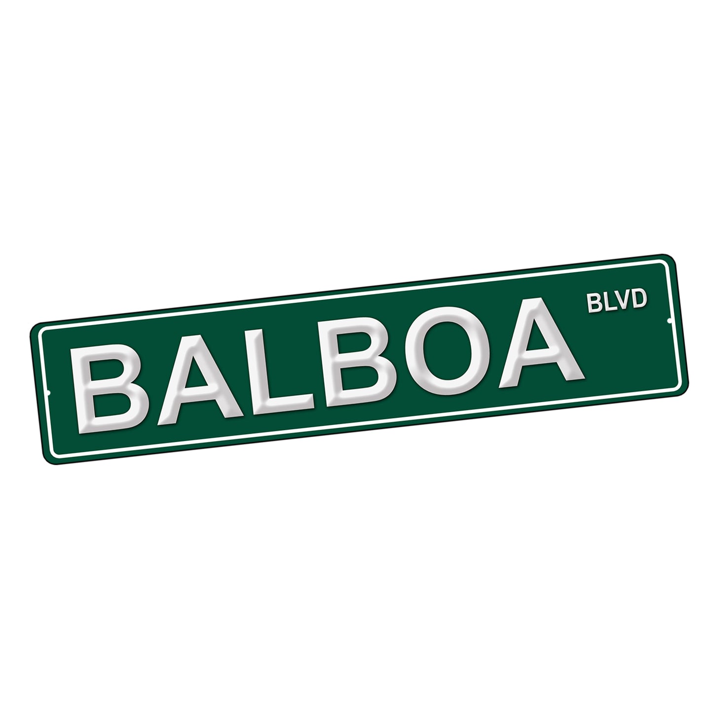 SI-STR-215 Street Sign - Rocky Boxing Character Street Names