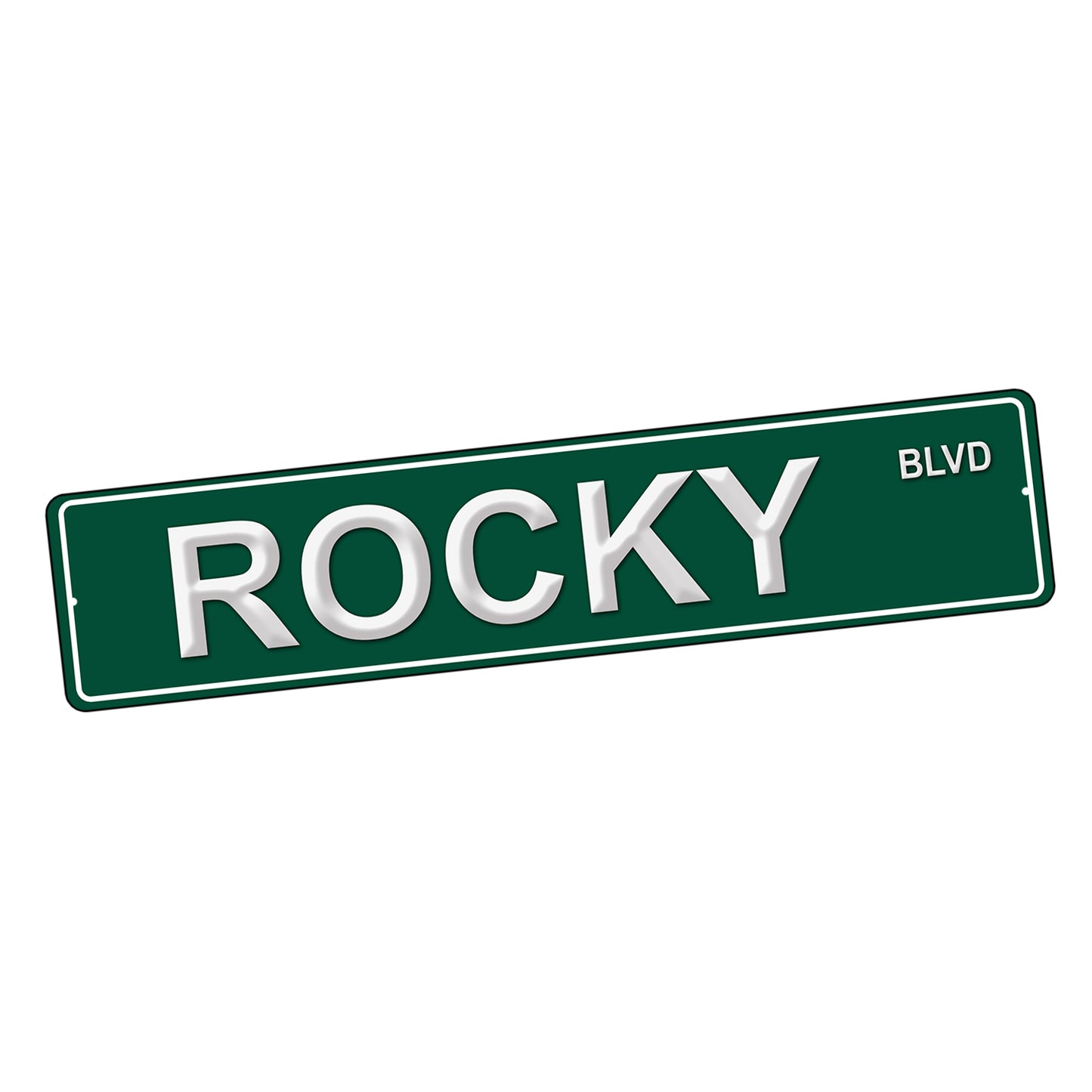 SI-STR-215 Street Sign - Rocky Boxing Character Street Names