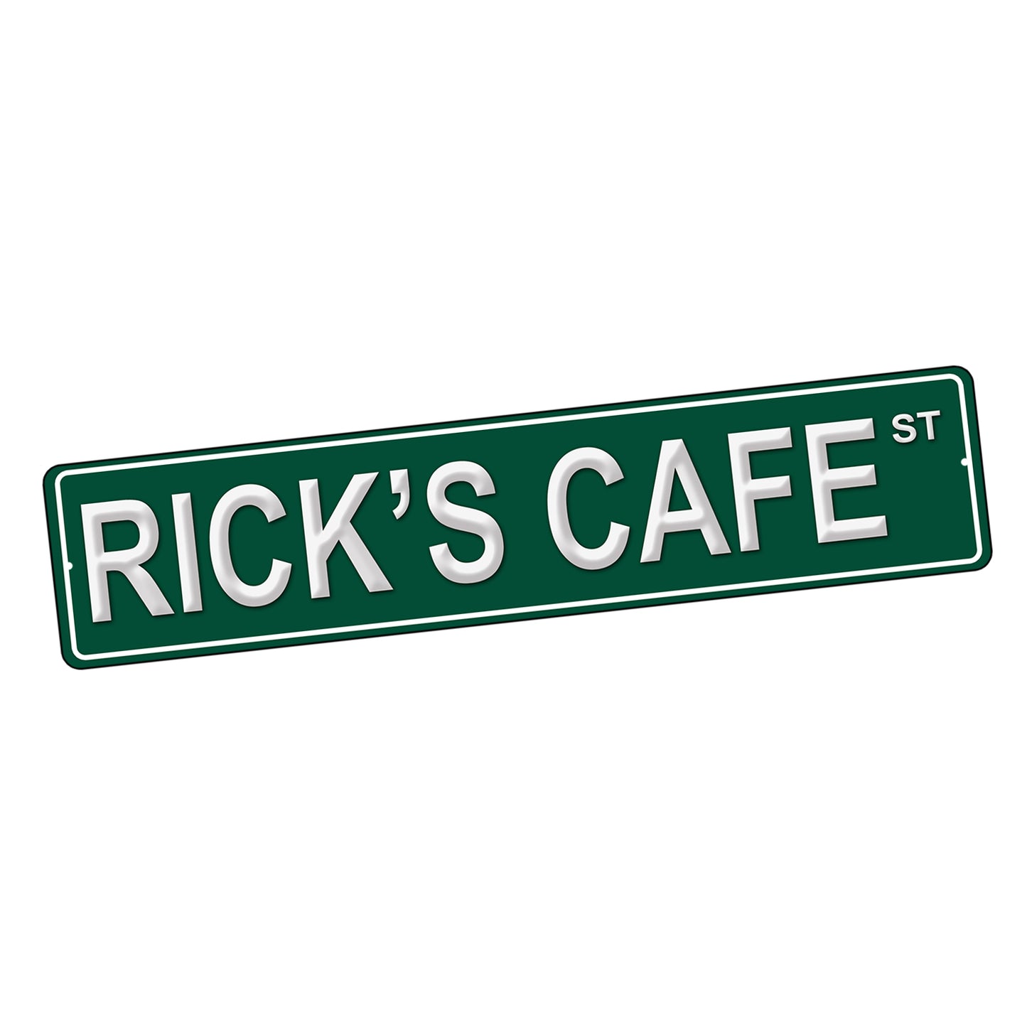 SI-STR-218 Street Sign - Humphrey Bogart Casablanca Character Street Names