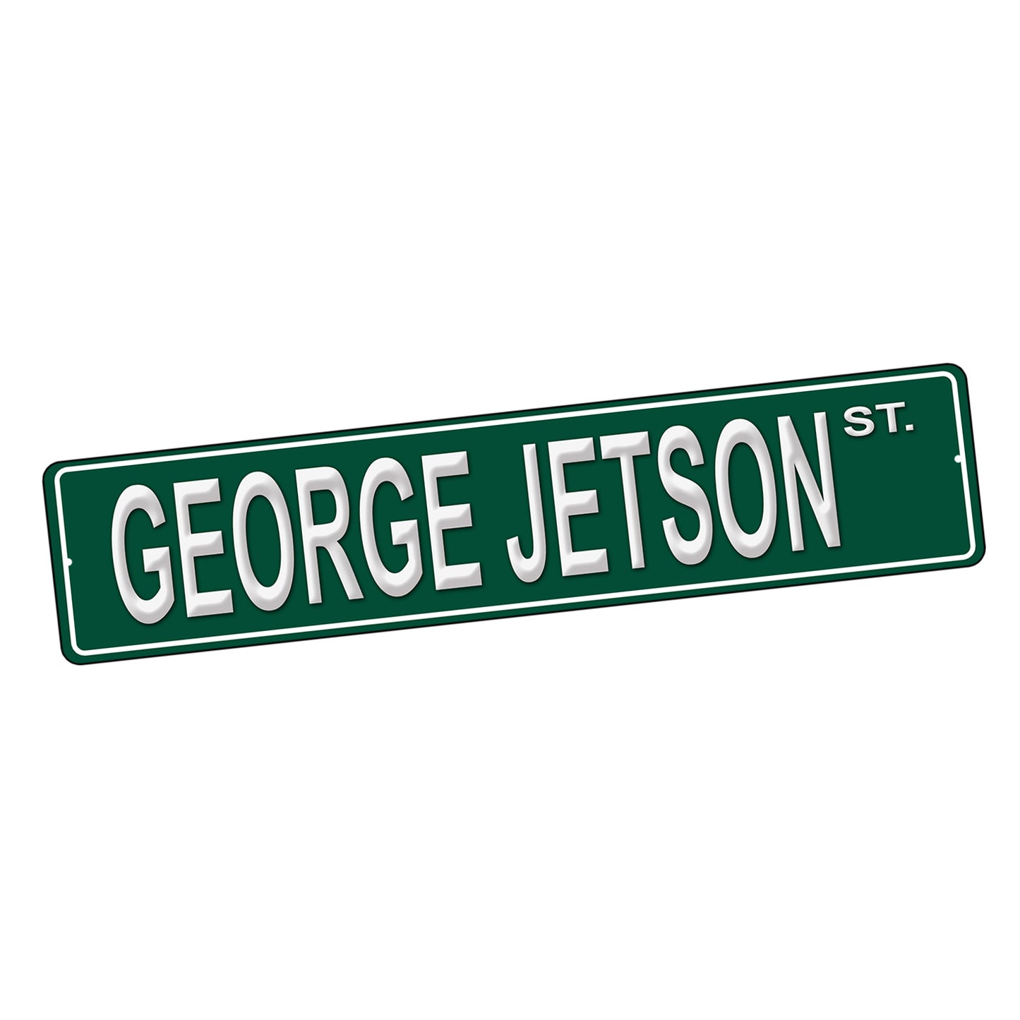 SI-STR-266-2 Street Sign - TV Show The Jetson's George Jetson