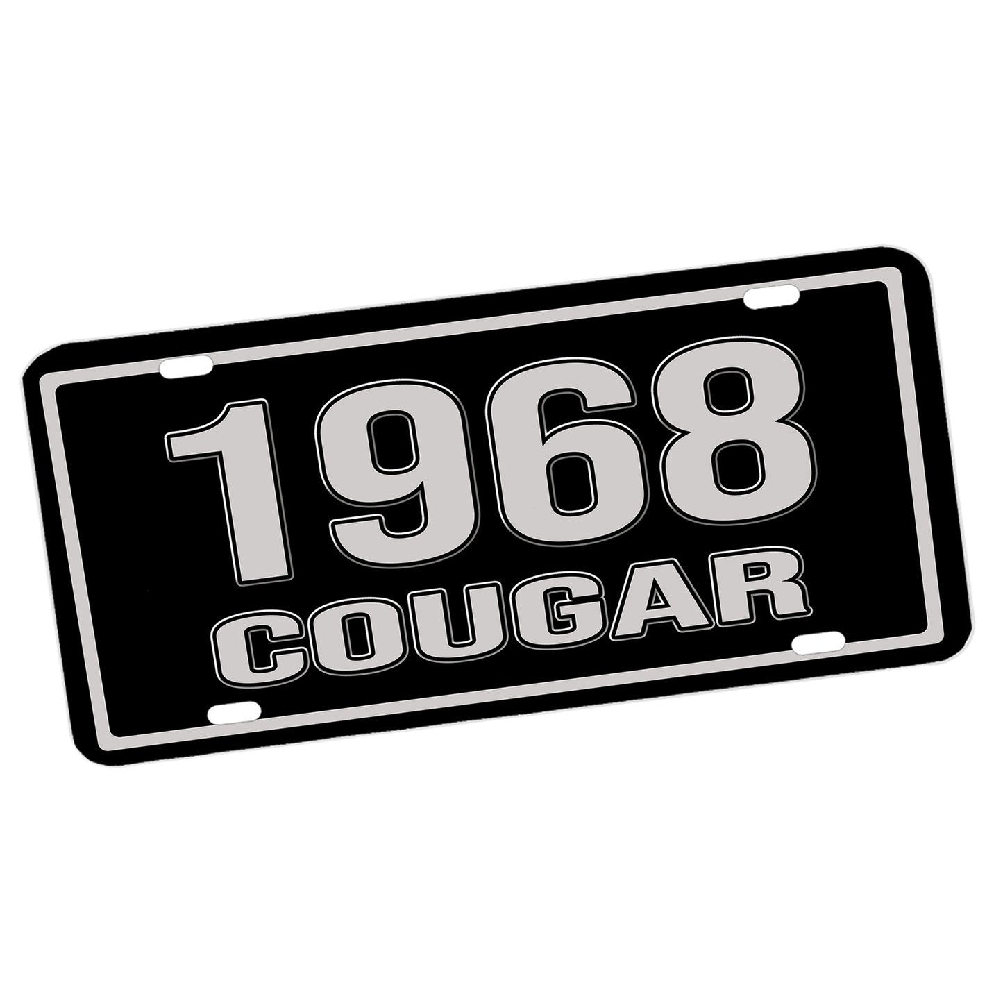 LP-214 Cougar WEB License Plate