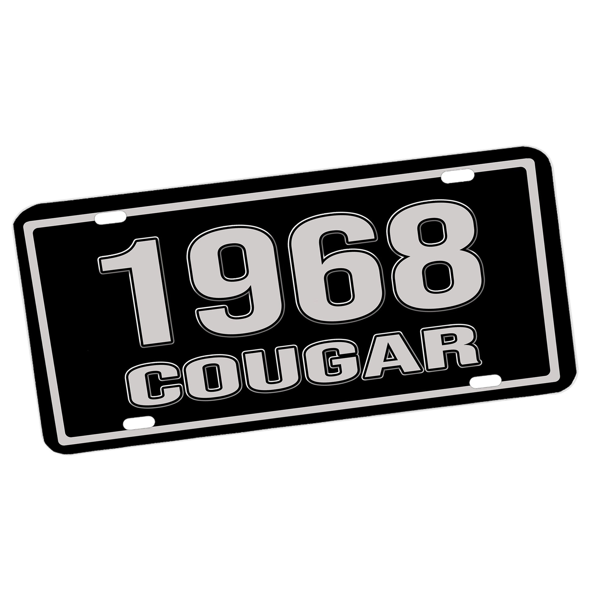 LP-214 Cougar WEB License Plate
